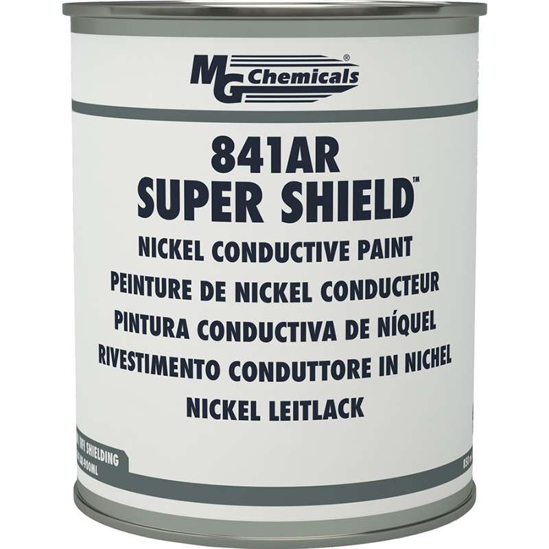Super Shield, Nickel Conductive Paint, 900ml, Can